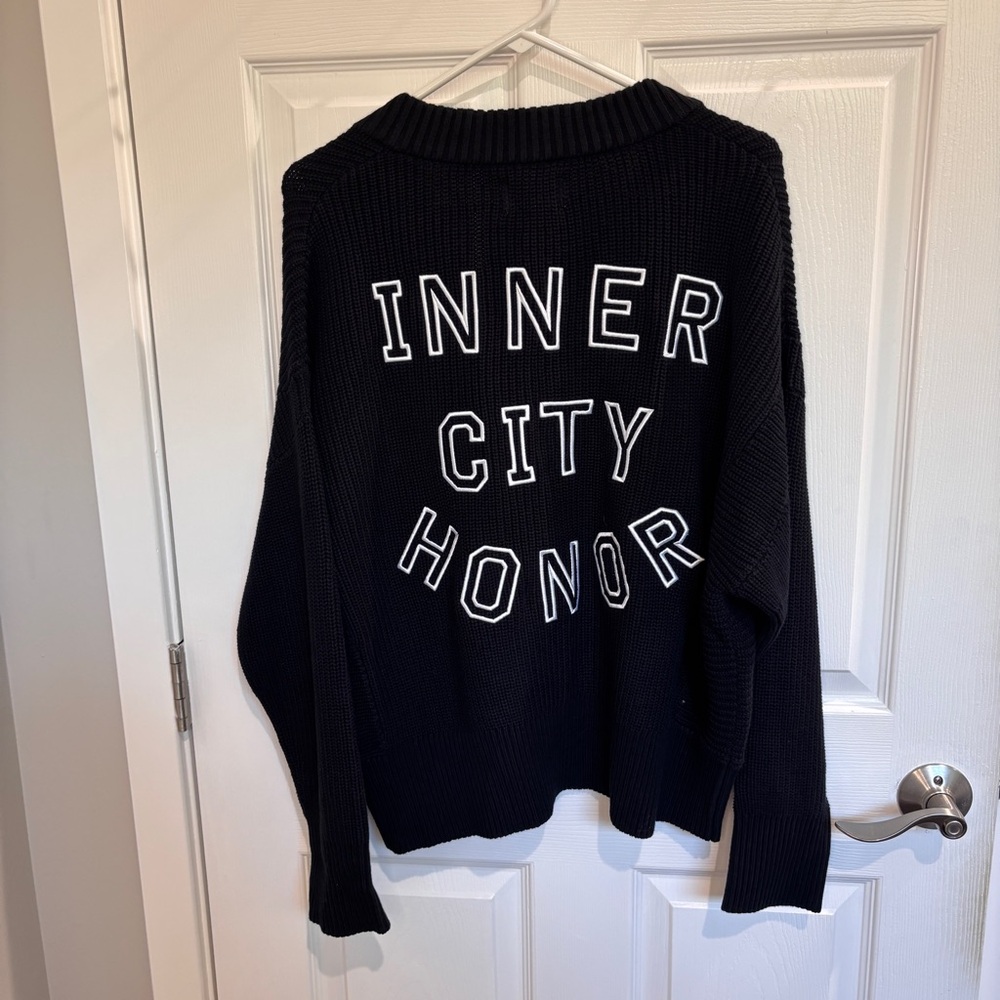 Honor the Gift black sweater - Picture 3 of 6
